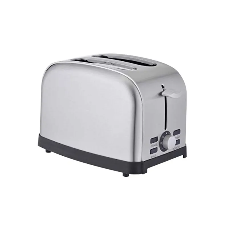 Toaster COMELEC TP7064 600 W Black Stainless steel |