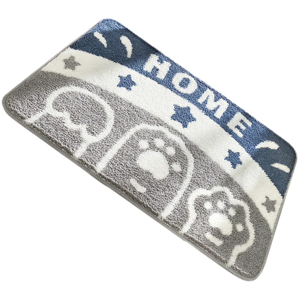 

Door Rug Mat Bathroom Doormat Cartoon Fluff Floor Mats Indoor Anti Skid Carpet