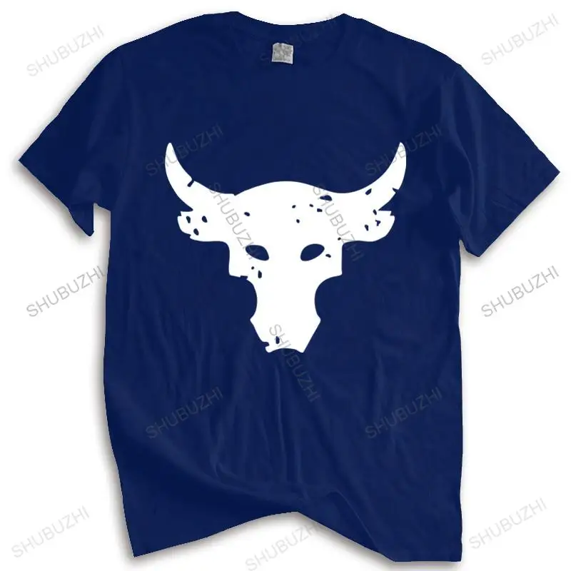 

summer t-shirt brand teeshirt Dwayne Johnson Brahma Bull Tattoo Black T-shirt unisex t-shirt loose style tops