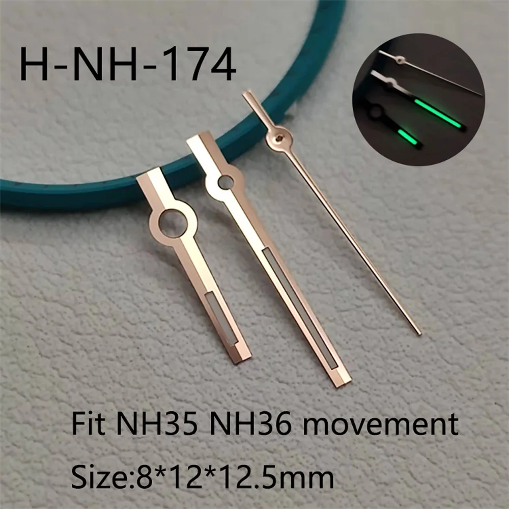 DIY Watch Hands Modified Watches Accessories Watch Hands luminous Hands Fit NH35 NH36 Movement