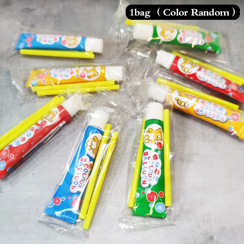 

8 шт. ностальгические игрушки, волшебный пузырь, клей, выдувающий шар, Космический шар, красочные пузырьки, игрушки, уличная Веселая игрушка, нелегко сломать