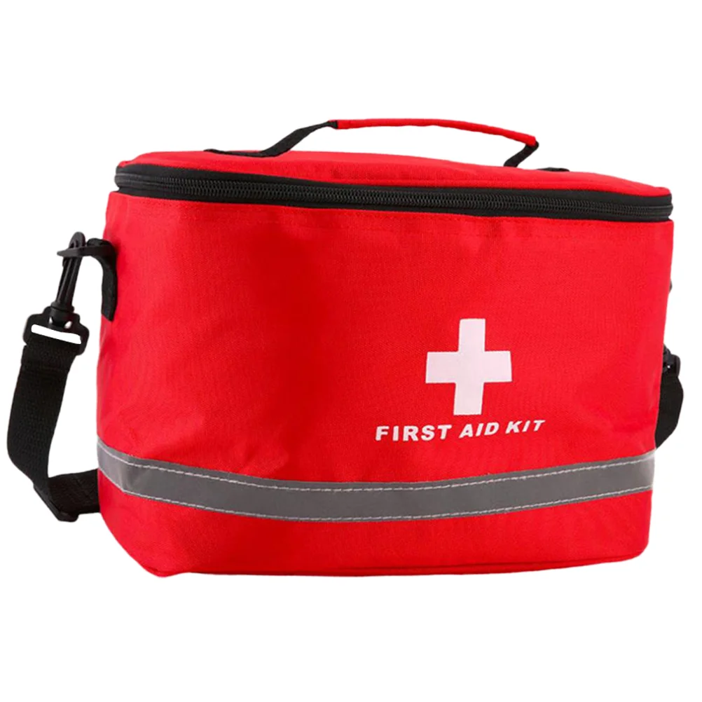 

First Bag Aid Emergencykit Storage Tin Basic Shoulder Outdoor Medication Medicine Organizer Box Responder Backpack Pouch Bags
