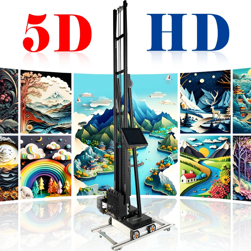 Фото 3D настенная печать Tech Zero Heat Distortion Cold UV-Cured Нежные безопасные обои №4