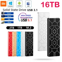 2022 new 100 original 4tb 8tb 16tb solid state drive high speed mobile hard drive mini suitable for notebook desktop hard drive