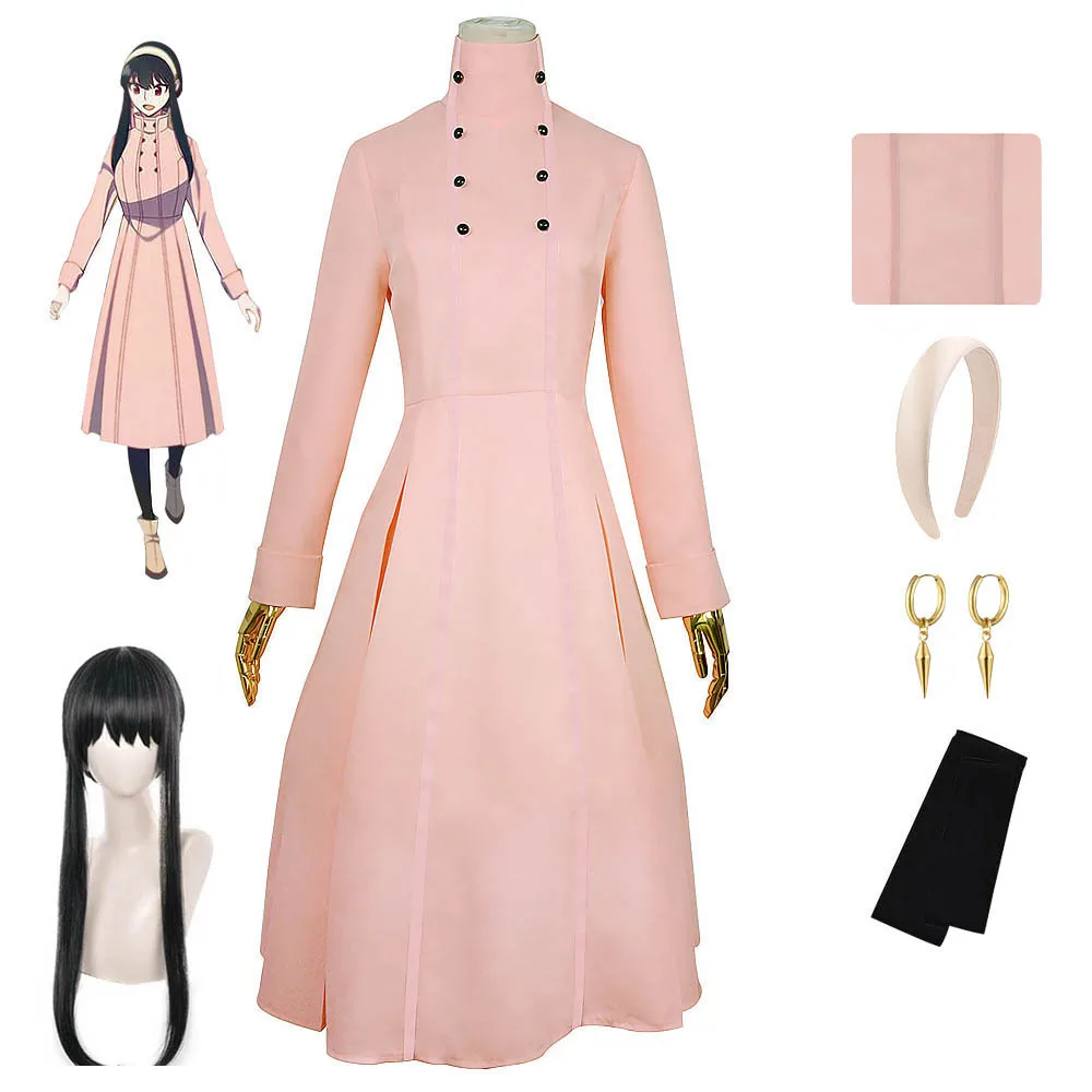 

Spy X Family Yor Forger Cosplay Costume Anime Dress Suit Cosplay Yor Briar Clothes Halloween Festival Carnival Masquerade Party