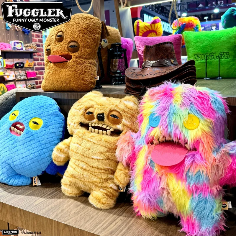 Фото Плюшевая игрушка Fuggler Bigg Fugg 2 Series 47 см: Фигурка Монстра Грумбо, Гиггл, Уорри, Сэр Сплодж-А-Лот, Ленивец Доп. Подарок на день рождения. №1