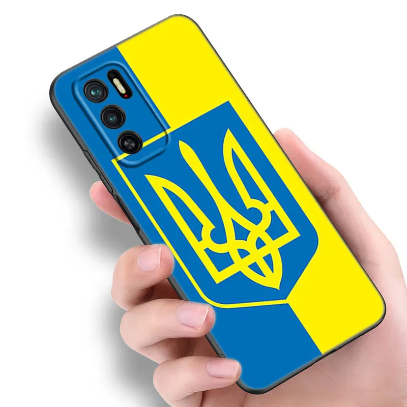 Чехол для телефона с украинским флагом Xiaomi Redmi Note 10 11 11S 12 4G 8 9 11E 11T Pro Plus 10T 5G 8T 9S 10S 12S