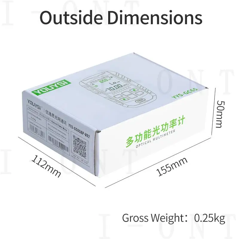 2021 NEW 4 in1 5G 10 Wavelength Optical Power Meter Visual Fault Locator Network Cable Test Optical Fiber Tester VFL