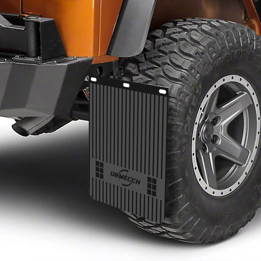 Брызговики с широким корпусом для Jeep Wrangler YJ TJ JK JL Mopar 4x4 2 шт. 15x12 дюймов 6 мм