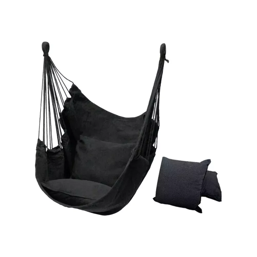 

1pcs Hammock Portable Home Bedroom Bed Lazy Swing Outdoor Camping Swing Chair Canvas Bed for Travel Garden Courtyard Hanging Bed
