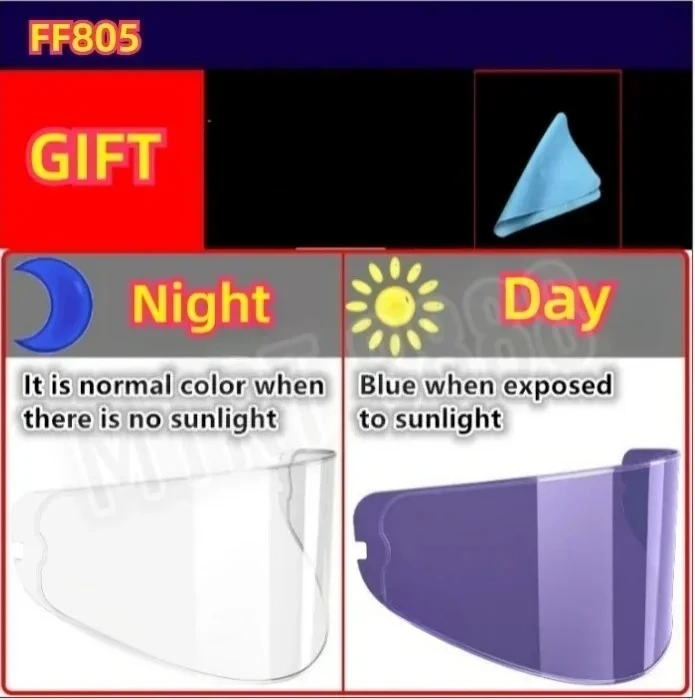 

LS2 противотуманные наклейки FF906 FF805/811/808/901/900/399 аксессуары для замены шлема