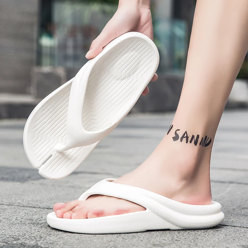 Сверхлегкие шлепанцы для мужчин и женщин пляжные тапочки мягкая удобная