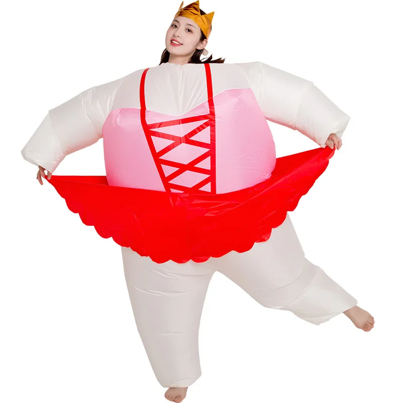 

Simbok Ballet Inflatable Costume Creative Show of The Company's Annual Meeting Cartoon Doll Costume Funny Fat Man Props Clothes