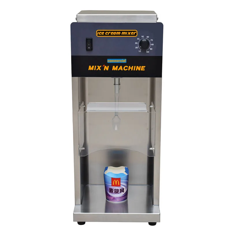 

8000rpm Snowstorm Ice Cream Mixer 110v/220V Fruit Nut Ice Cream Blender Gelato Machine Milk Tea Soft Ice Cream Flurry Machine