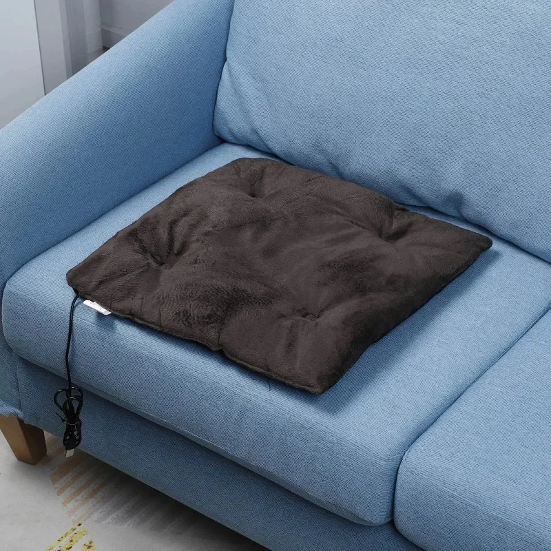 Осенне-зимняя теплая электрическая Подогреваемая подушка с USB для