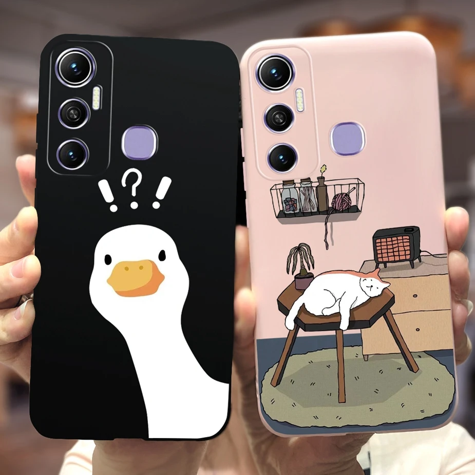 Для Infinix Hot 11 чехол X662 X662B X689F милый с рисунком конфет 6 ''Мягкая силиконовая