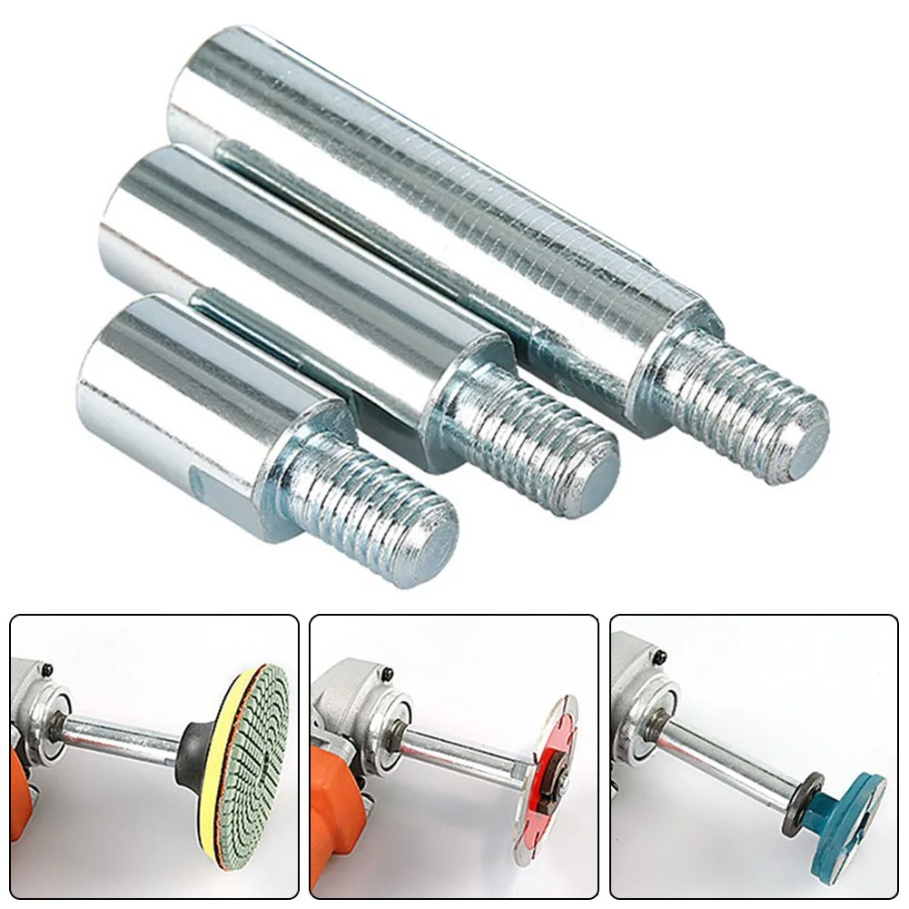 

3pcs M10 Angle Grinder Extension Connecting Rod 40/60/80mm Thread Adapter Shaft Polishing Connection Rod Polisher Power Tool
