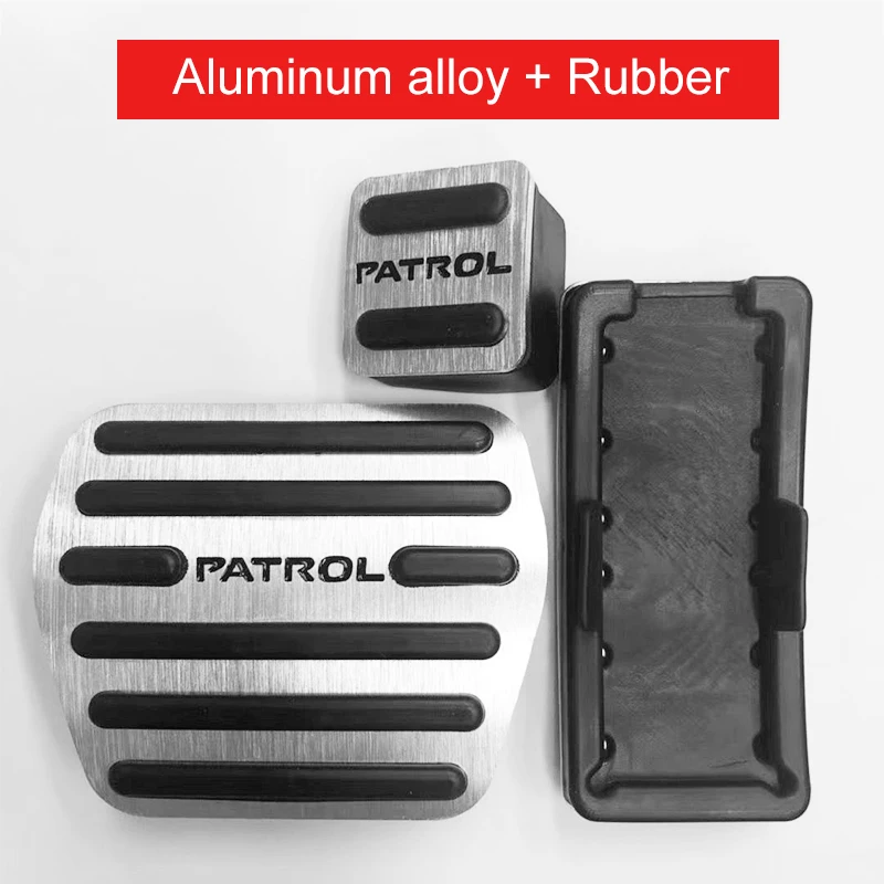 Чехол педали тормоза акселератора для Nissan патруль Y62 2010- 2016 2017 2018 2019 2020 2021