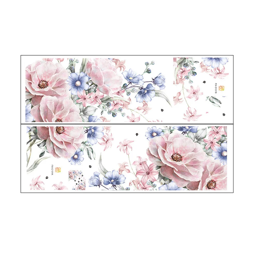 

Wall Sticker Flower Decal Rose Tile Adhesive Mural Floral Background Wallpaper Bathroom Decor Decals Self Stickers Nursery Adorn