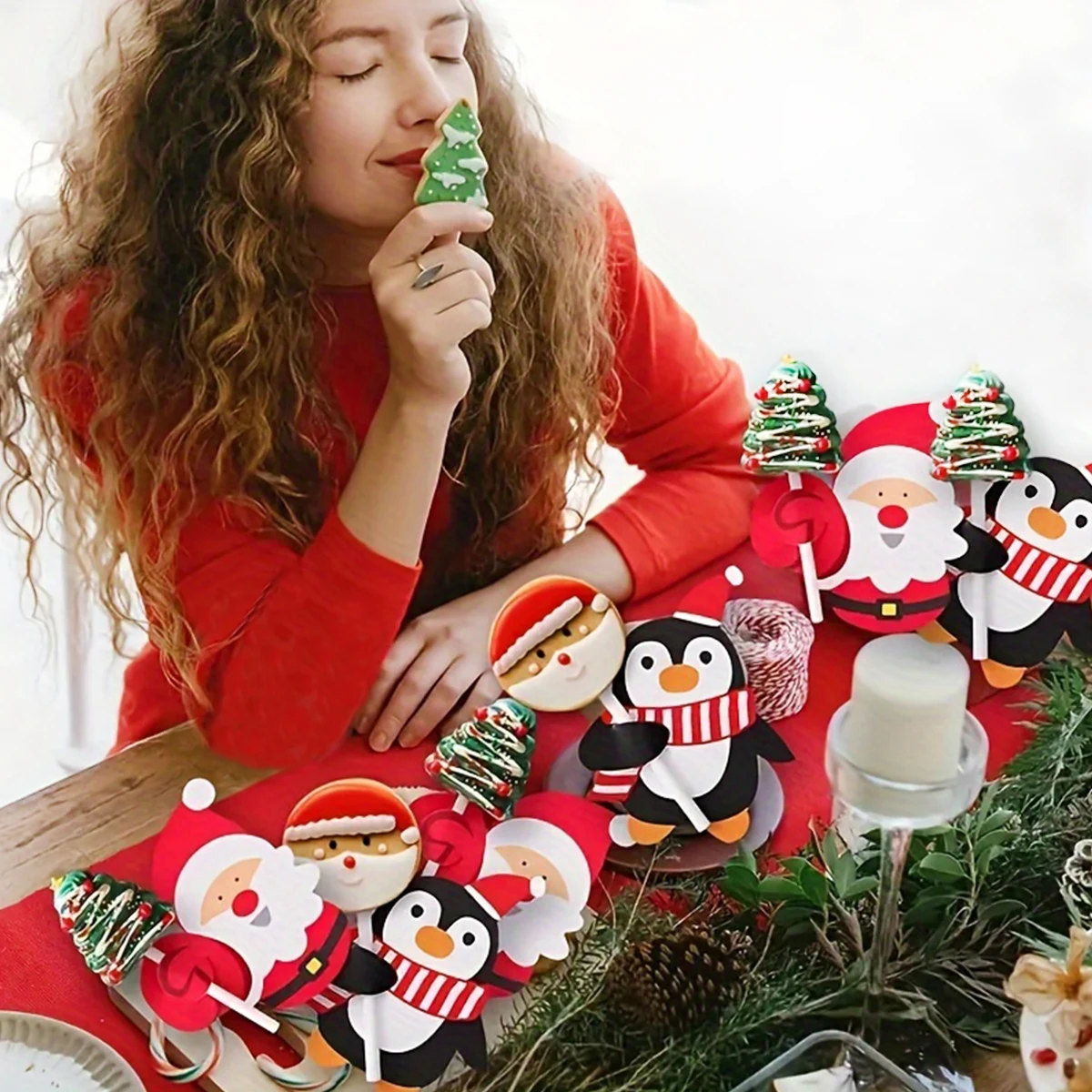 Рождественские конфеты из бумаги Wayfun украшения для дома счастливого Рождества