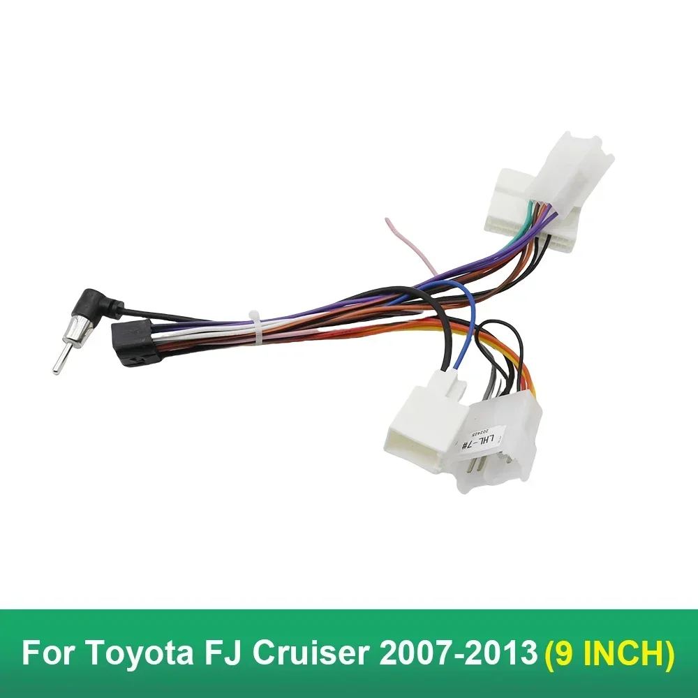 Для Toyota FJ Cruiser 2007-2013 9 дюймов радио автомобиль Android MP5 проигрыватель Корпус рамка 2