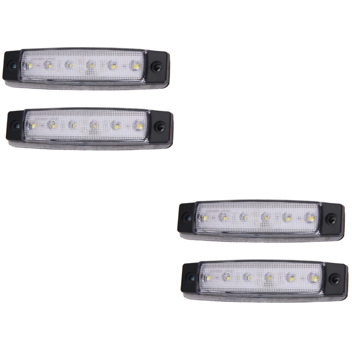 

4 Pcs Truck Indicators 12V Small Lights Lamp Signal Trailer Taillight The Width