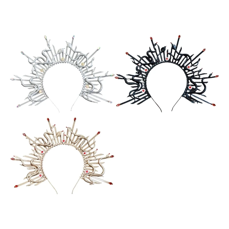 Регулируемый аксессуар для волос в форме змеиной головы женщин идеально