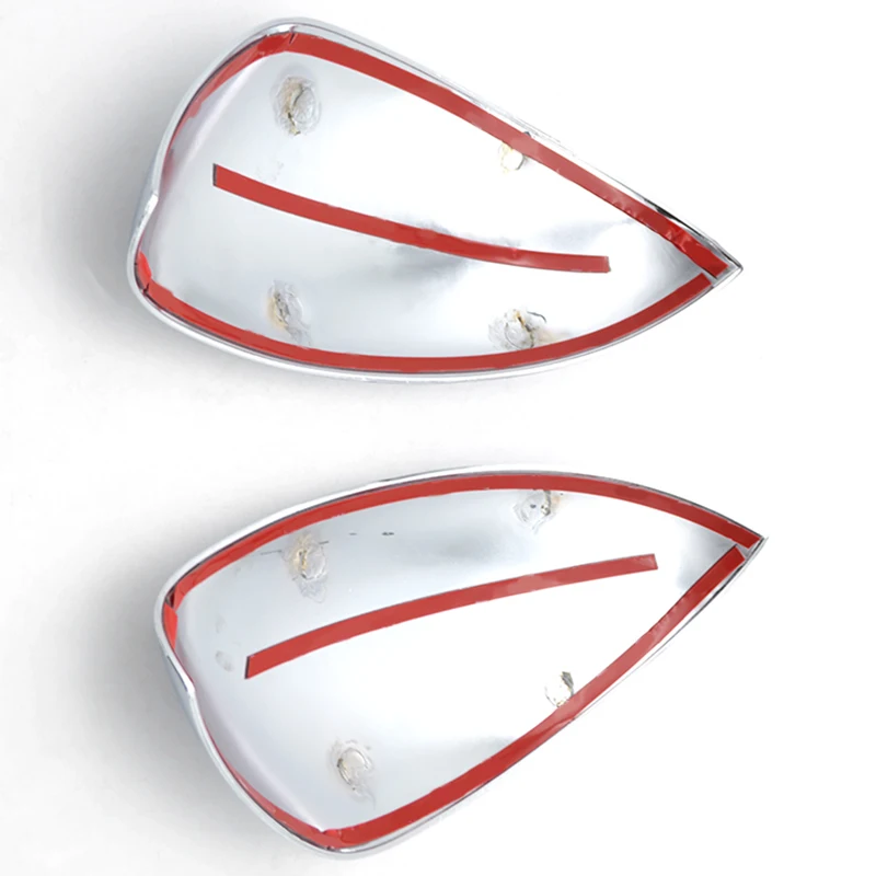 Боковые зеркала двери автомобиля хромированная накладка крышка заднего вида для