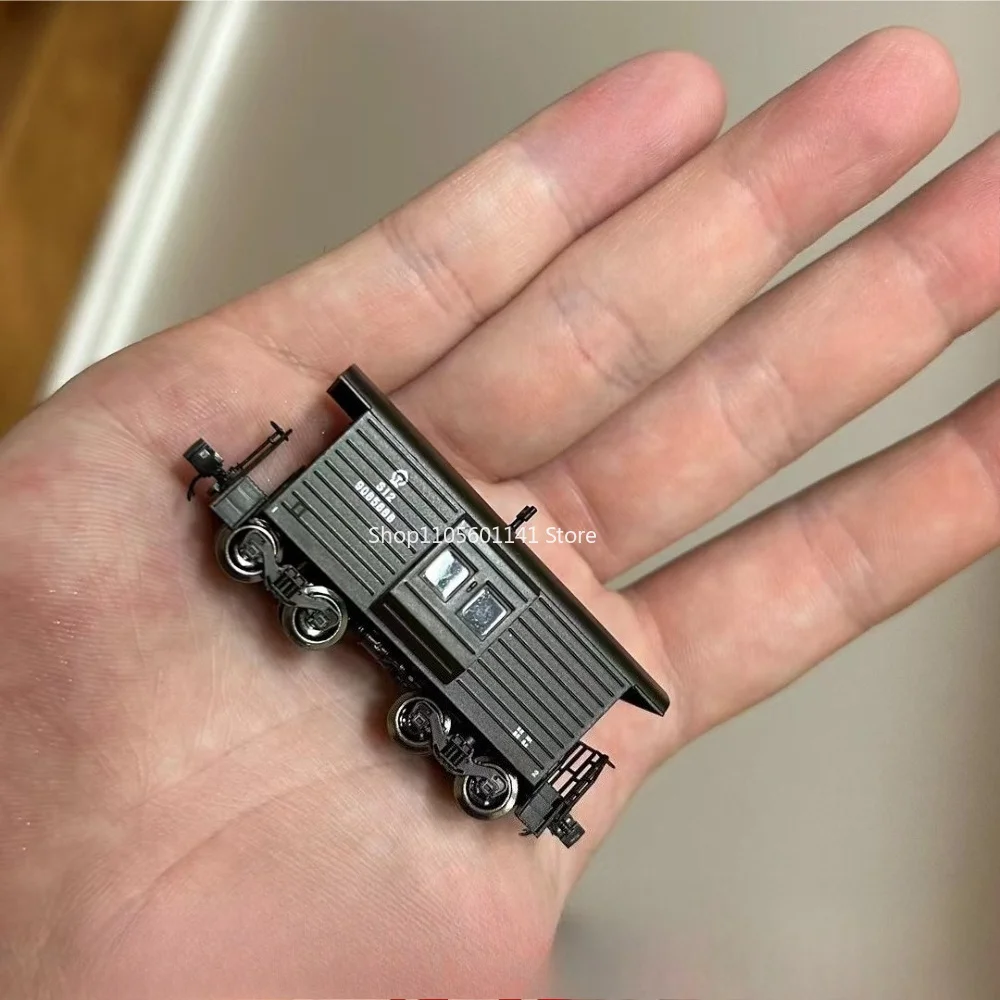 Модель поезда N Scale 1160: Вагон-гвардеец S12 для прицепного состава, двухсекционный, 4 варианта, игрушка-модель, подарок (art.: 3920db562b86e) - 3920db562b86e