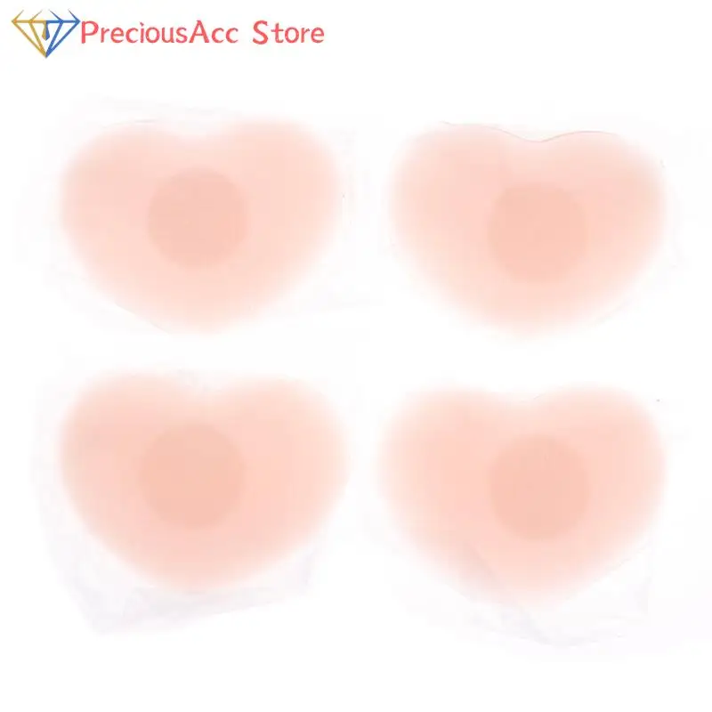 

Многоразовые женские наклейки на грудь в виде сердца