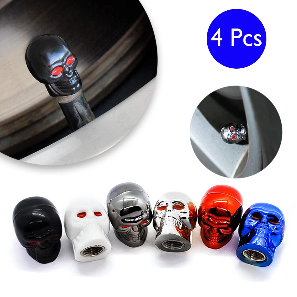 

4 шт., колпачки для насадок на шины мотоцикла или велосипеда