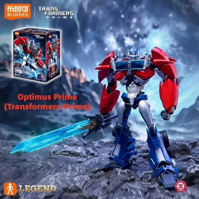 Фото Blokees Transformers: Prime Optimus Prime, серия Legend, коллекционная подвижная фигурка, модель для демонстрации, подарок №1