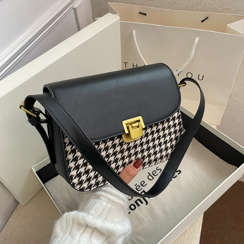 

Luxury Crossbody Bag For Women Fashion Shoulder Underarm Bag Flap Messenger Handbag Top Quality Pu Leather Ladies Bag Sac A Main