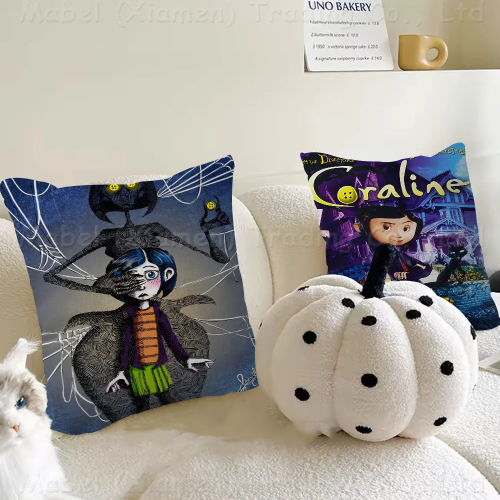 Аниме фильм C-Coraline подушка подарок украшение для дома и офиса спальня диван