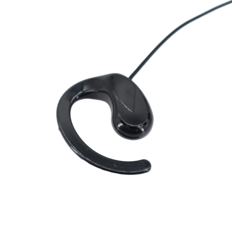 2 Pin Walkie Talkie Headset PTT Micphone Wired Headphones Two Way Ham Radio Earpiece For Kenwood Baofeng BF-888S UV5R ETC