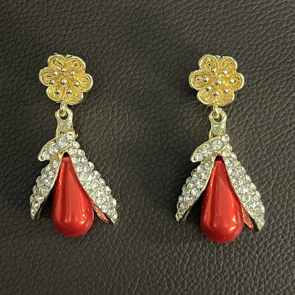 

Earrings For Women Precious Stones Trendy Sweet Style Super Nice Earring Set