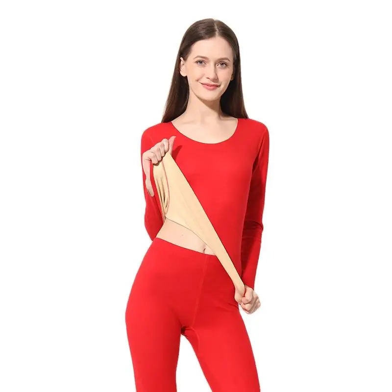 

Winter Temperature Thermal Underwear for Women Ultrathin Elastic Thermo Underwear Seamless