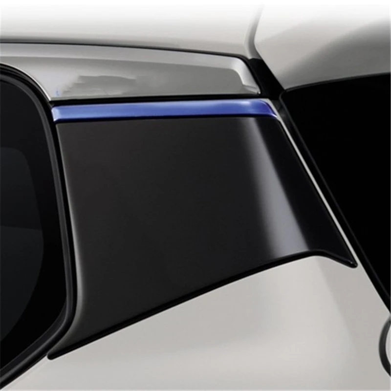 

WELKINRY For Toyota Corolla Cross XG10 2020 2021 2022 ABS chrome rear car tail body windshield window D column pillar side trim