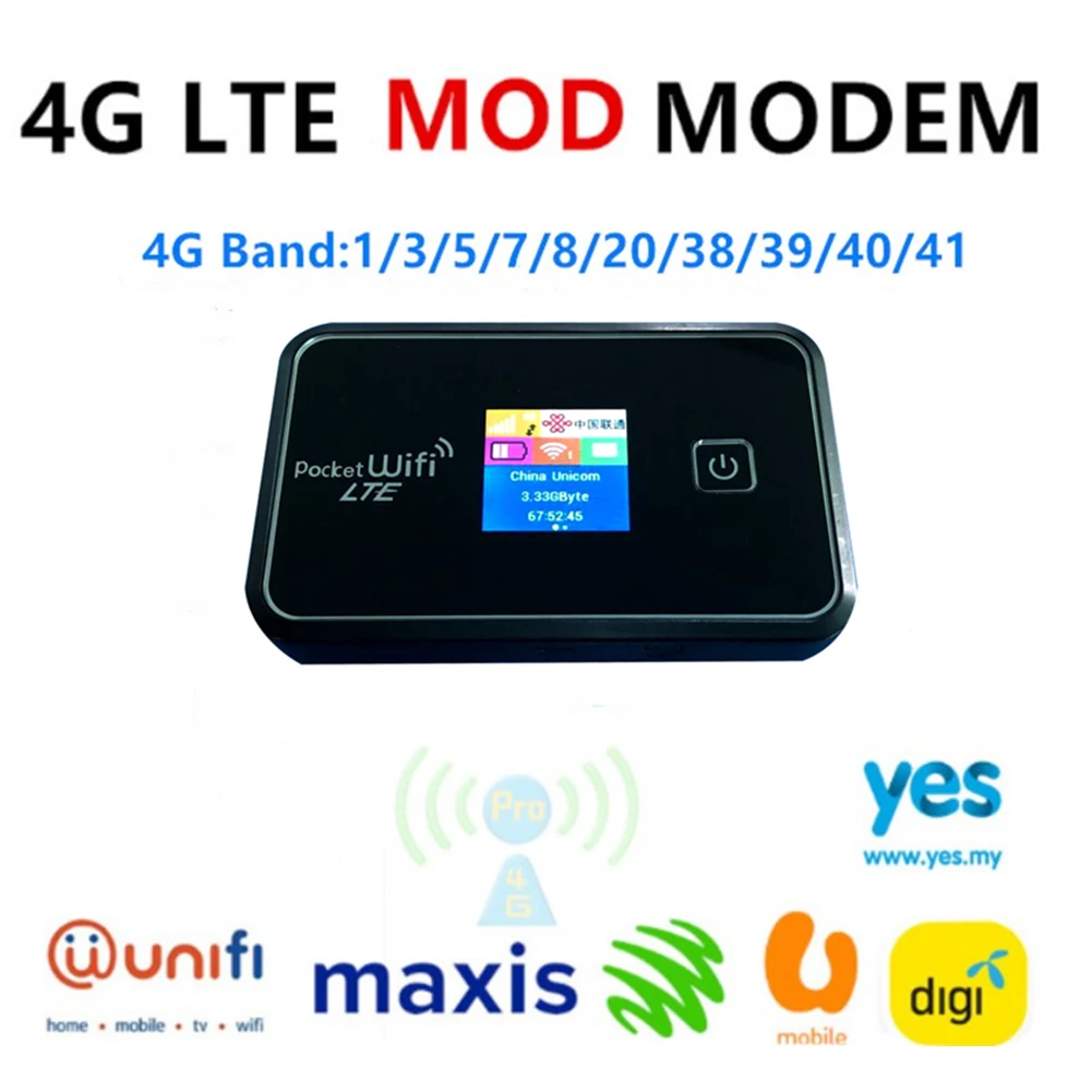 

Мини-точка доступа 4G LTE, 4500 мАч, Мбит/с