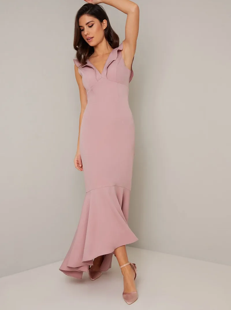 

Robe De Soirée De Mariage V Neck 2022 Prom Dresses Sexy Backless High Low Long Maid of Honor Party Special Occasion Vestidos