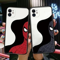 marvel spiderman comics phone cases for iphone 13 pro max case 12 11 pro max 8 plus 7plus 6s xr x xs 6 mini se mobile cell