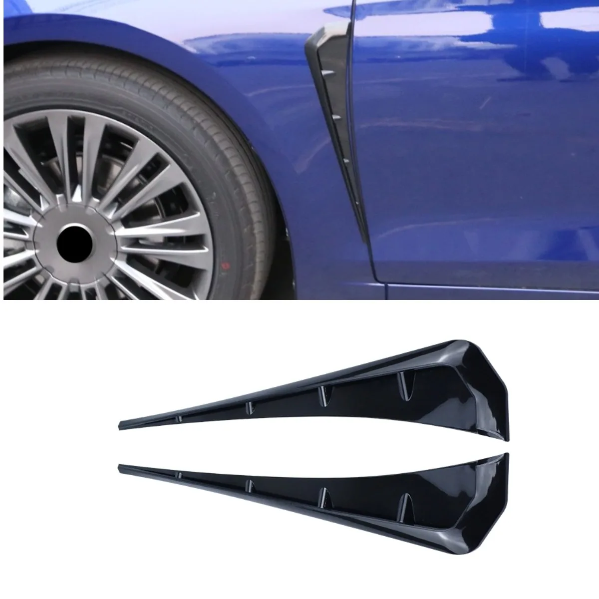 1 пара декоративные наклейки из углеродного волокна на вентиляционное отверстие