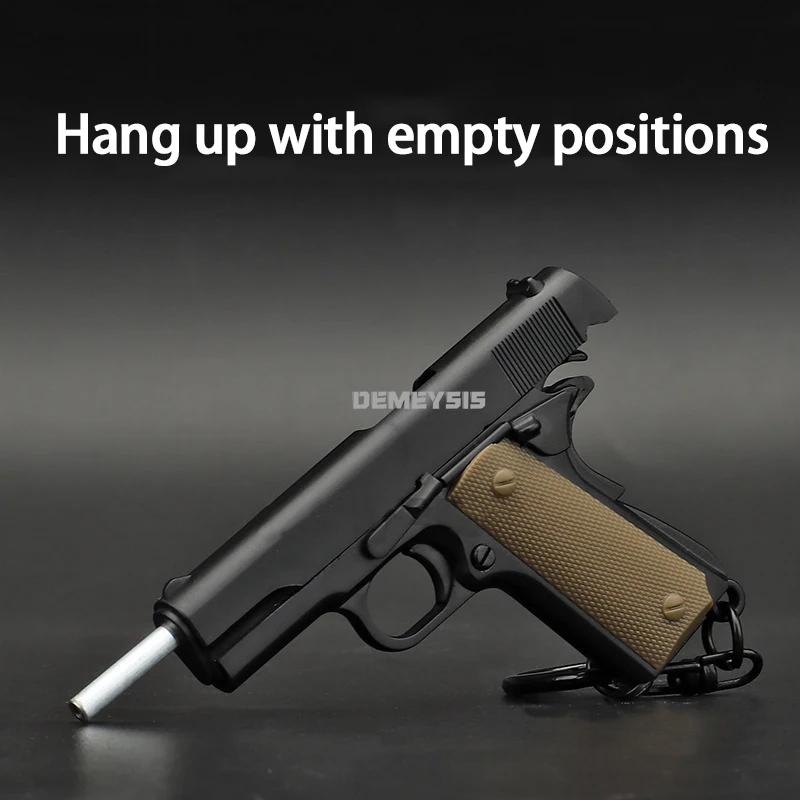 Мини-брелок прочный тактический Брелок 1911 в форме пистолета портативный брелок