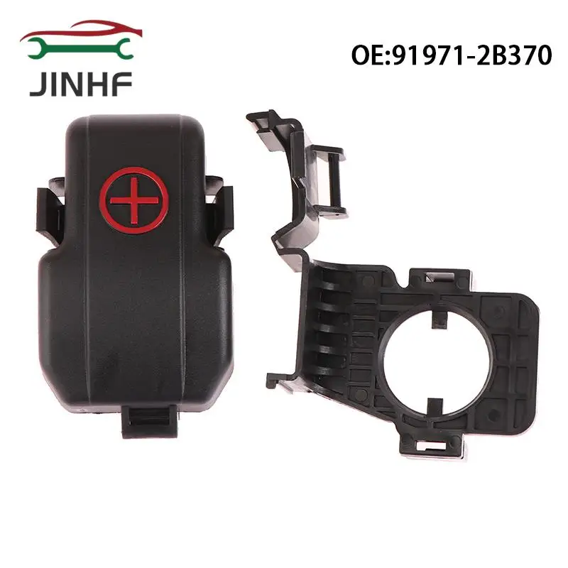 

Cover Battery Terminal Cap Black Car Accessories Plastic Replacement Battery Positive Cover