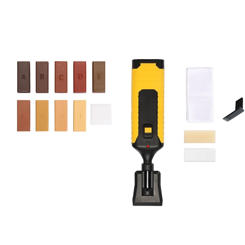 

Laminate Repairing Kit Wax System Floor Worktop Sturdy Casing Chips Scratches Mending Tool Repair Hand Tool Kit