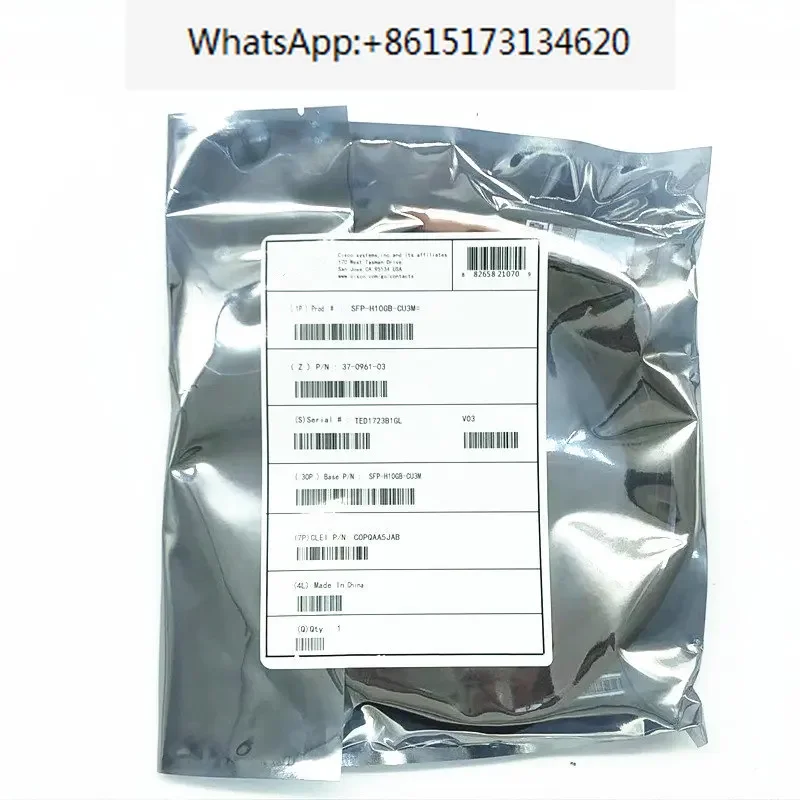 Оригинальный новый SFP-H10GB-CU1M SFP-H10GB-CU2M SFP-H10GB-CU3M