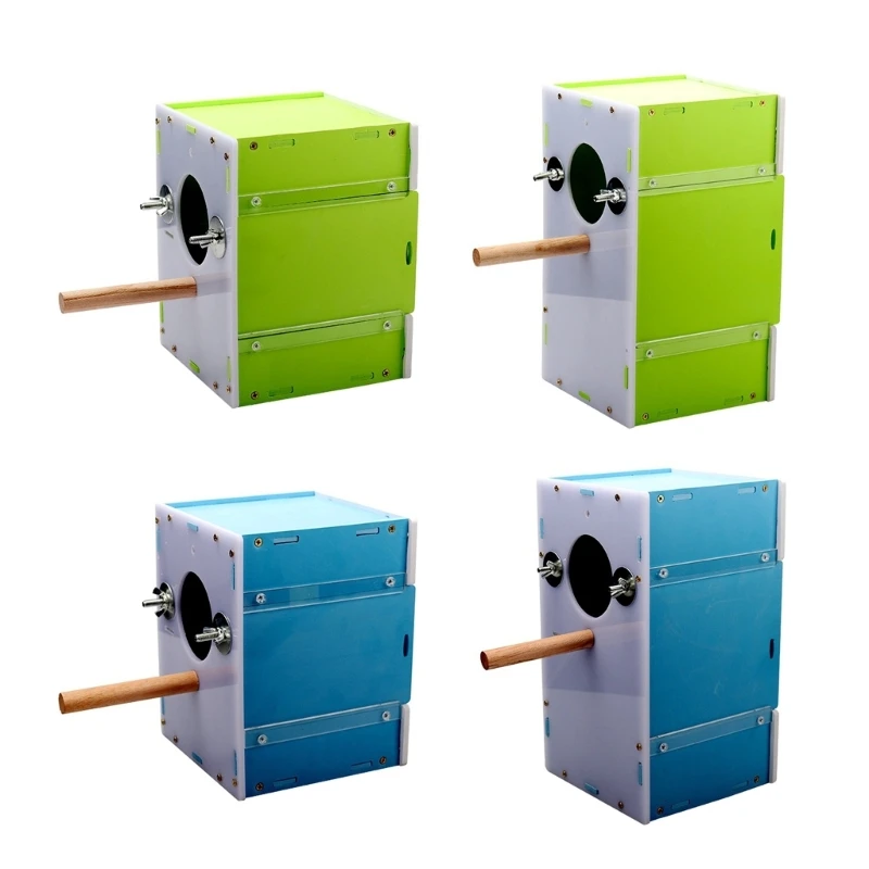 

Попугаи гнезда попугаи разведения домик для легкого крепления птичьего домика