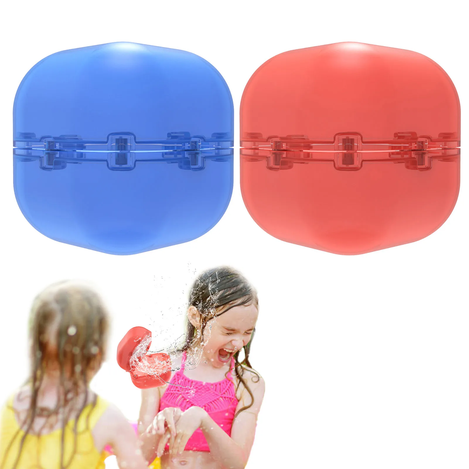 

Magnetic Water Balloons Self Sealing Easy Quick Fill Splash Water Balls Soft Magnetic Reusable Water Balloons For Summer Outdoor