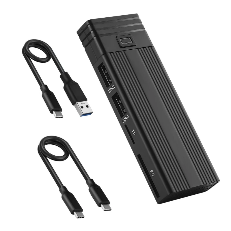

. 2 NVMe / SSD корпус USB3.0 Type-C M2 PCIe адаптер NGFF