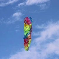 free shipping large windsocks kite flying outdoor sport beach kite for adults walk in sky kite